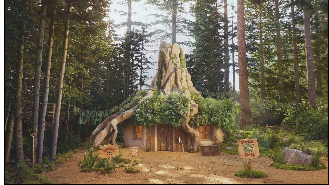 shrek swamp airbnb